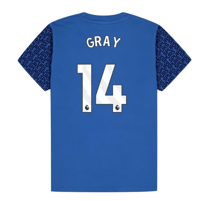 2025-2026 Spurs Shirt (Blue) - Kids (Gray 14) (Blue) | Authentic