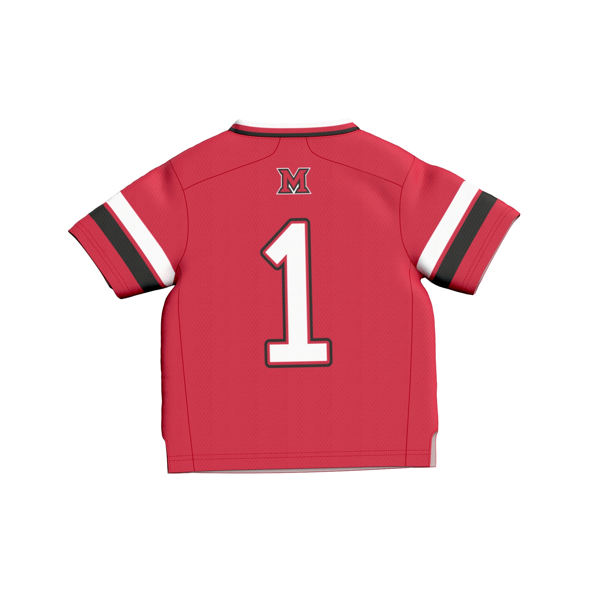 [Toddler] Miami University RedHawks #1 Football Jersey - Red | Stadium Series 2026/27