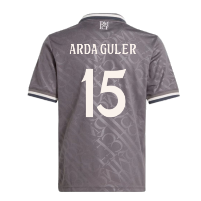 Real Madrid Third Match Jersey Kids) (arda Guler Lightweight