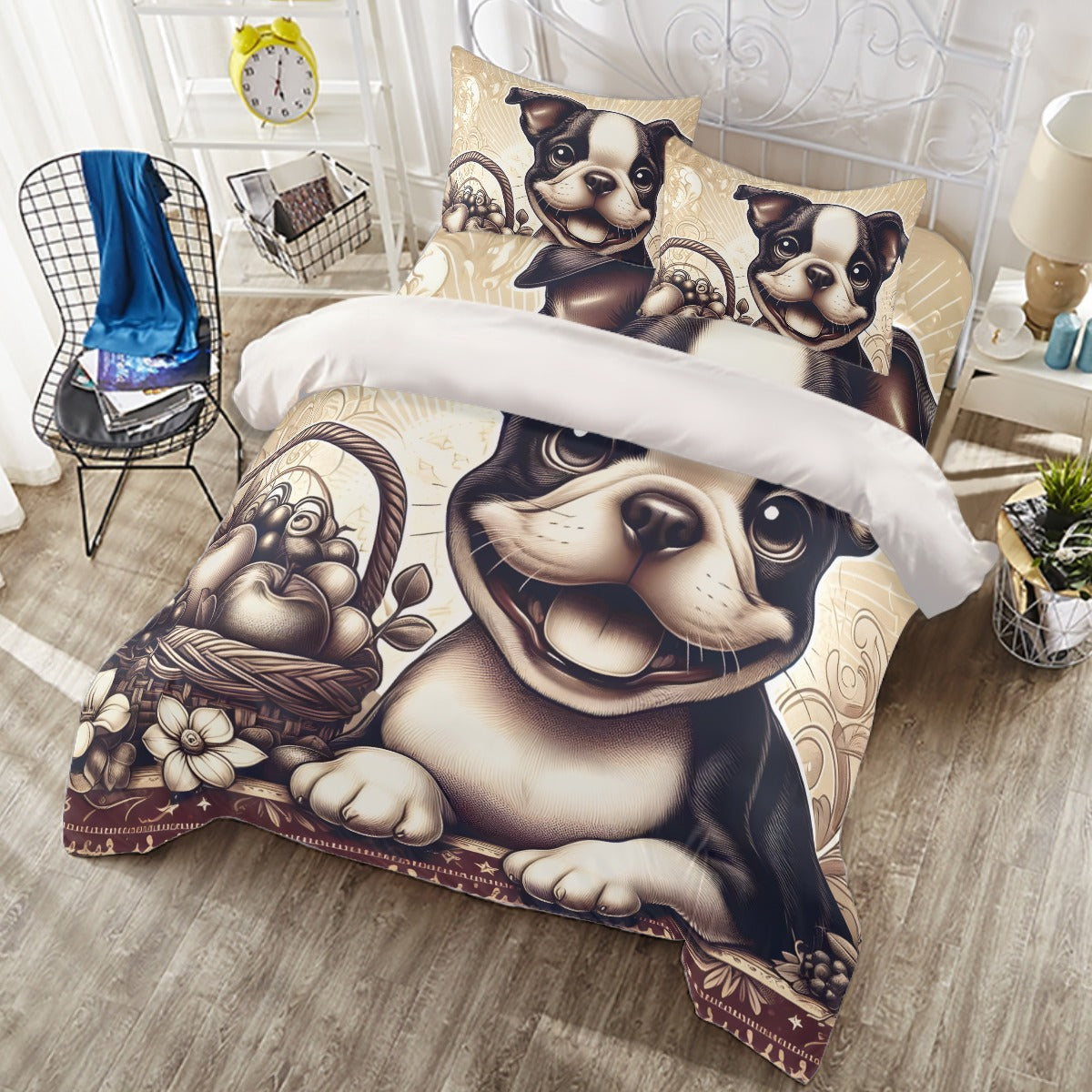 Jack - Duvet Cover Set for Boston Terrier lovers