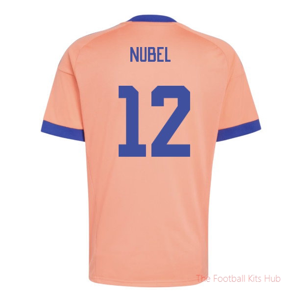[JED] 2026/27 Germany Away Goalkeeper Shirt (Coral Fusion) (Nubel 12)