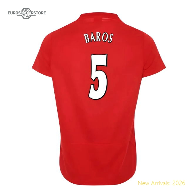 Exclusive Womens Liverpool Baros Jersey 2024-2025 Smooth
