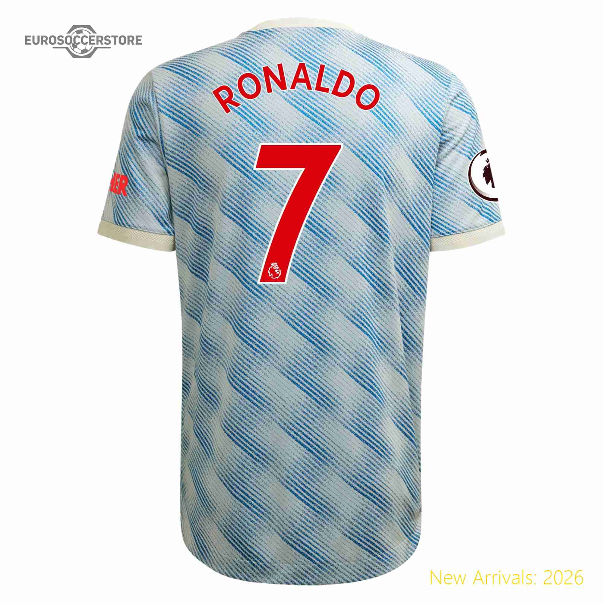 Club Approved Adult Official Mun Football Star Away Jersey 2021