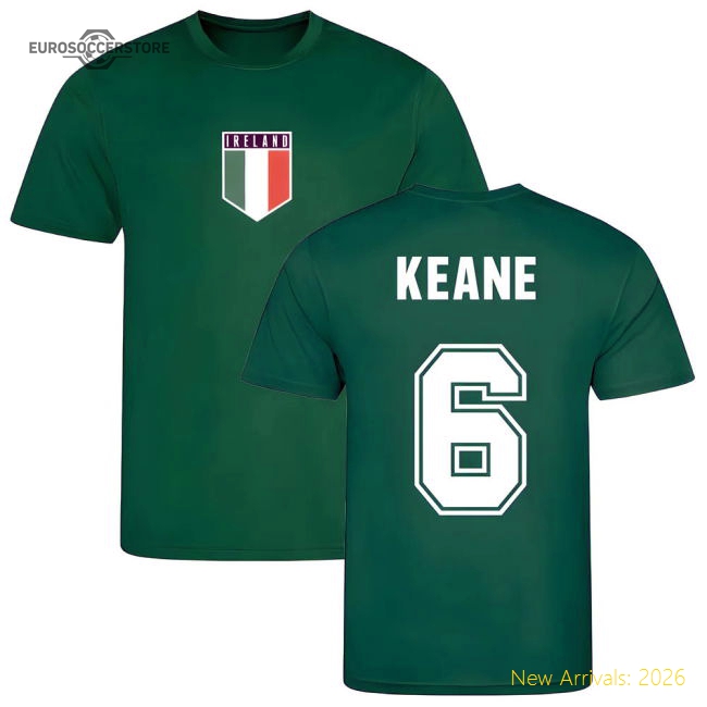 Roy Keane Ireland Training Jersey (Green)