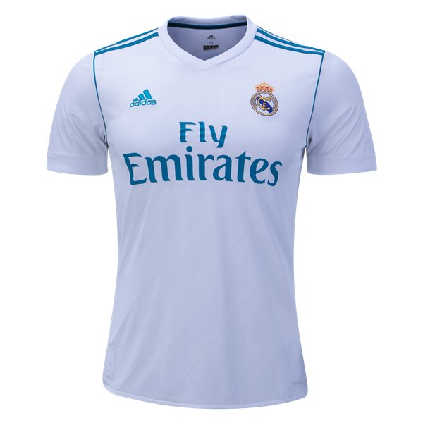 High Quality Official Real Madrid Home 201718 Soccer Jersey Shirt