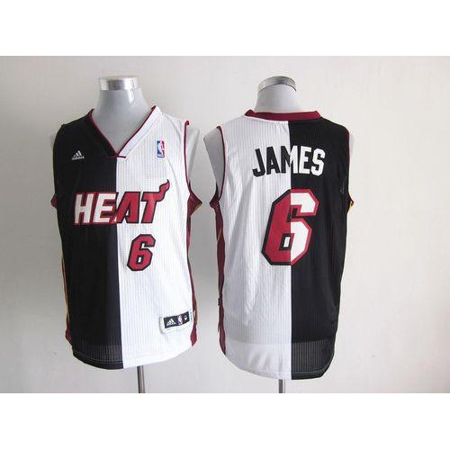 Heat Black LeBron James #6 Jersey - Great Value Premium Quality