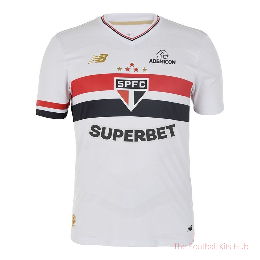 São Paolo FC Home Shirt 2025/26