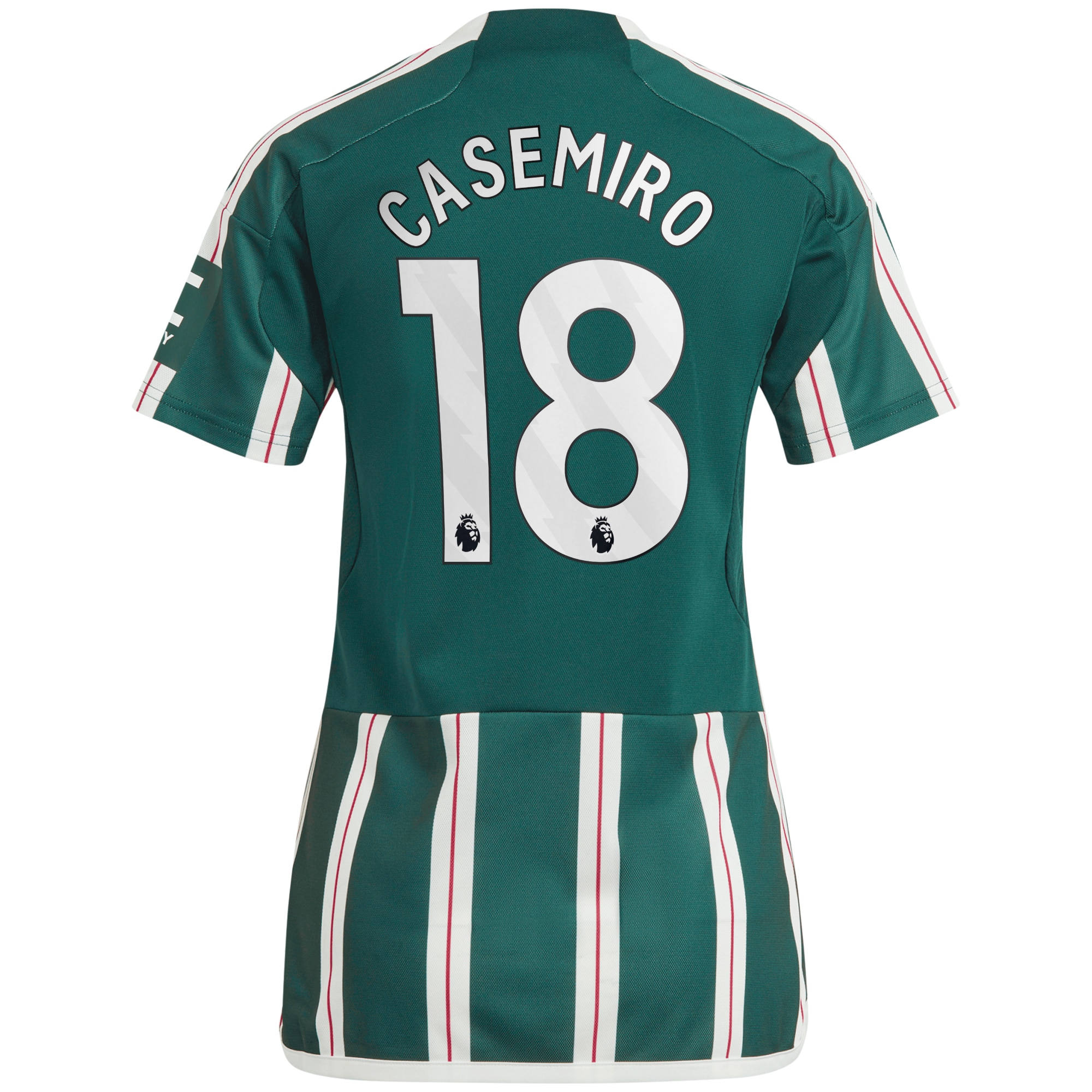 [LK] Casemiro Manchester United Women's 2023/24 Away Replica Player Jersey - Green