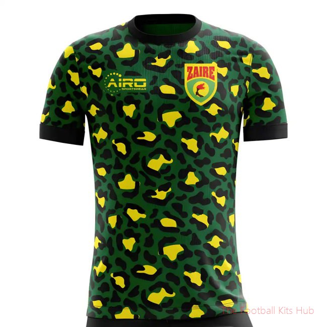 2025-2026 Zaire Home Concept Football Shirt