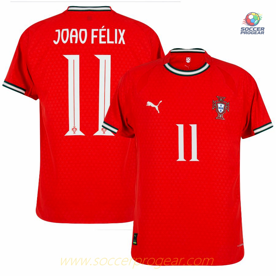 Portugal Home Soccer Shirt 2025 Collection 2026 Joao Felix