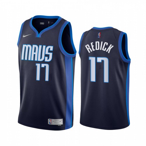 Dallas Dallas Mavericks #17 JJ Redick Navy Womens NBA Swingman 2020-21 Earned Edition Jersey Womens