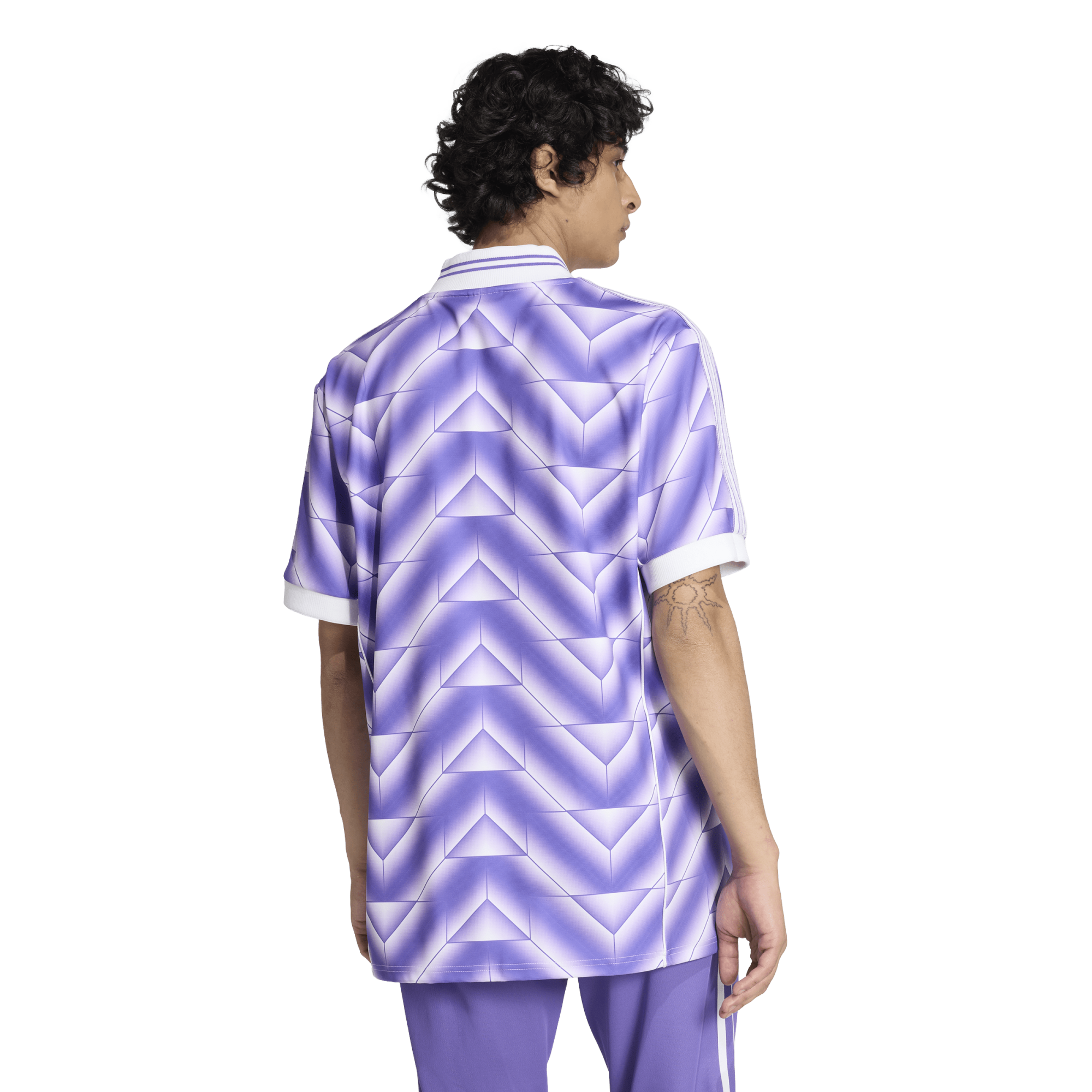 [SJH] Real Madrid Unisex Lifestyler Fashion Jersey - Purple