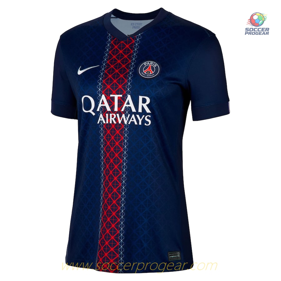 PSG Home Soccer Football Shirt 2025-26 Edition Women's