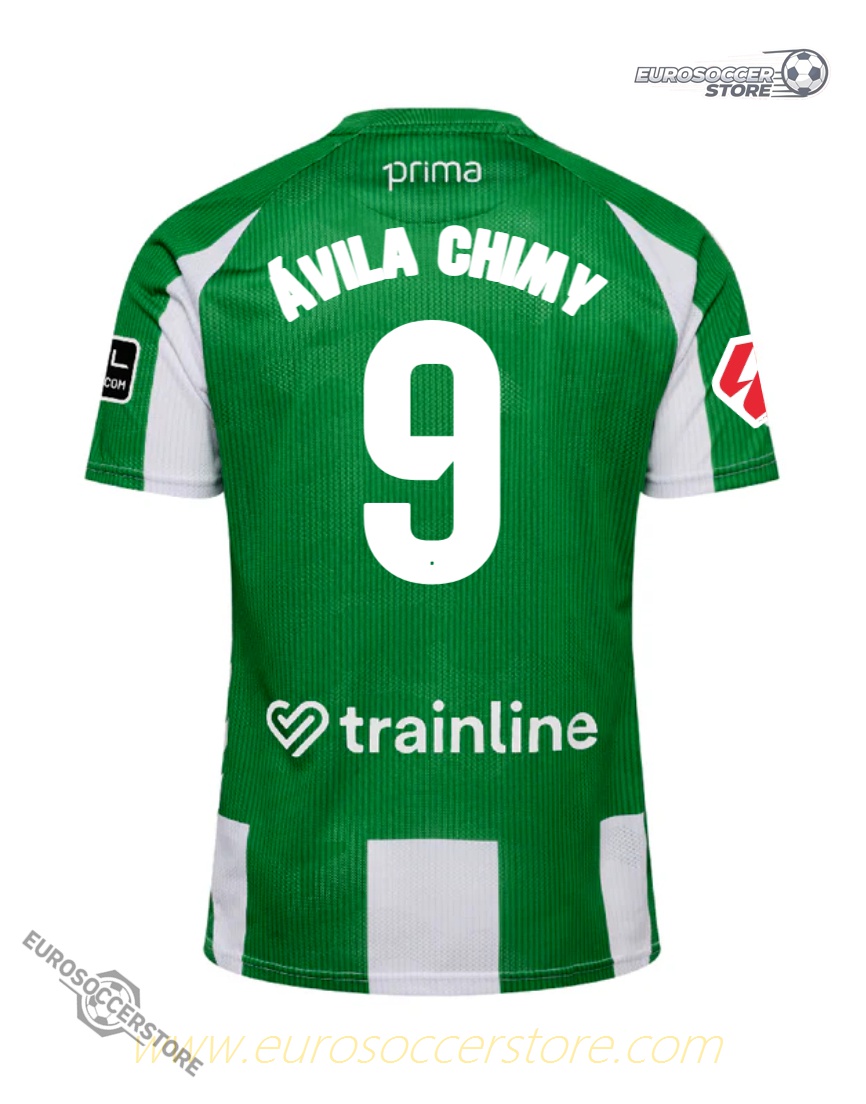 Real Betis Home ÁVILA CHIMY 9 Jersey 25-26 Season