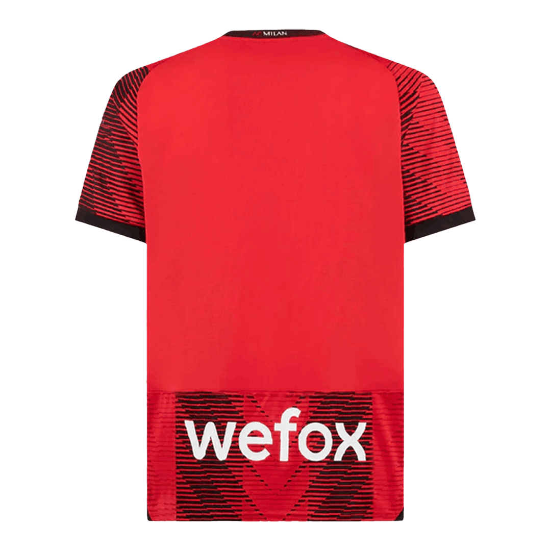 AC Milan Home  Soccer Jersey 2023/24 Authentic Kit