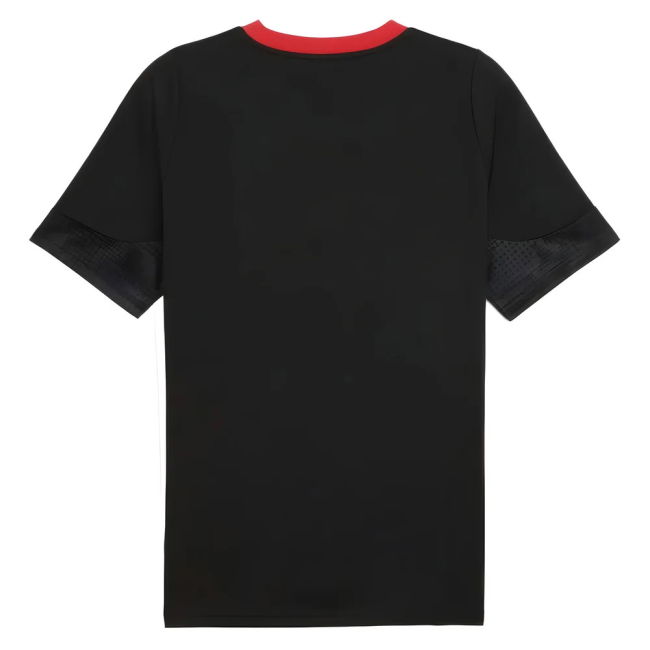 Match Quality Acm Ac Milan Training Jersey Black Maldini #3 Fresh ...