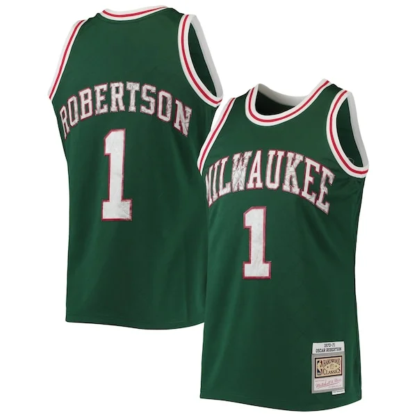 Oscar Robertson MIL Basketball Jersey - Great Deal - Licensed Product