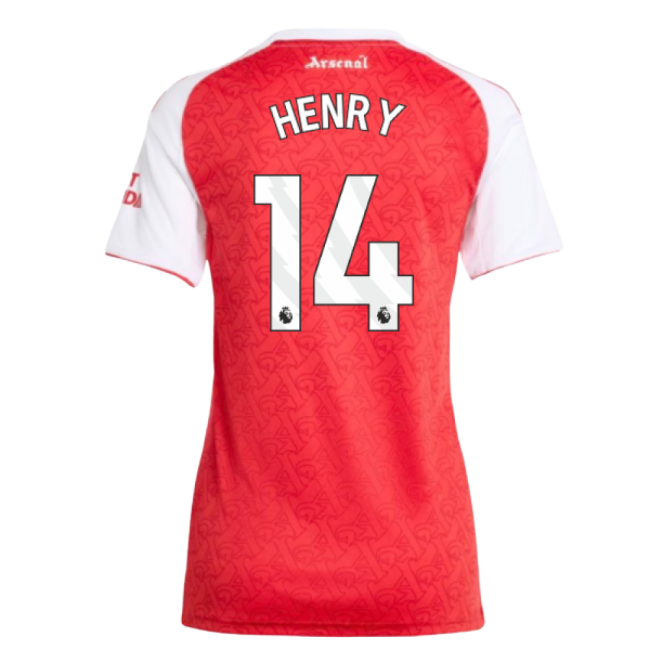 2025-2026 Arsenal Home Shirt (Womens) (Henry 14) (Match Day)