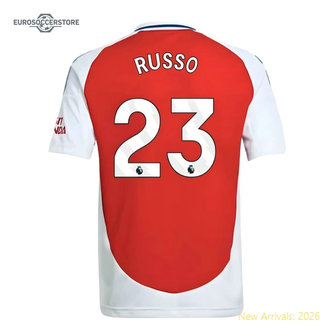 2024-2025 Arsenal Kids Kid-approved Jersey Russo Aeroready