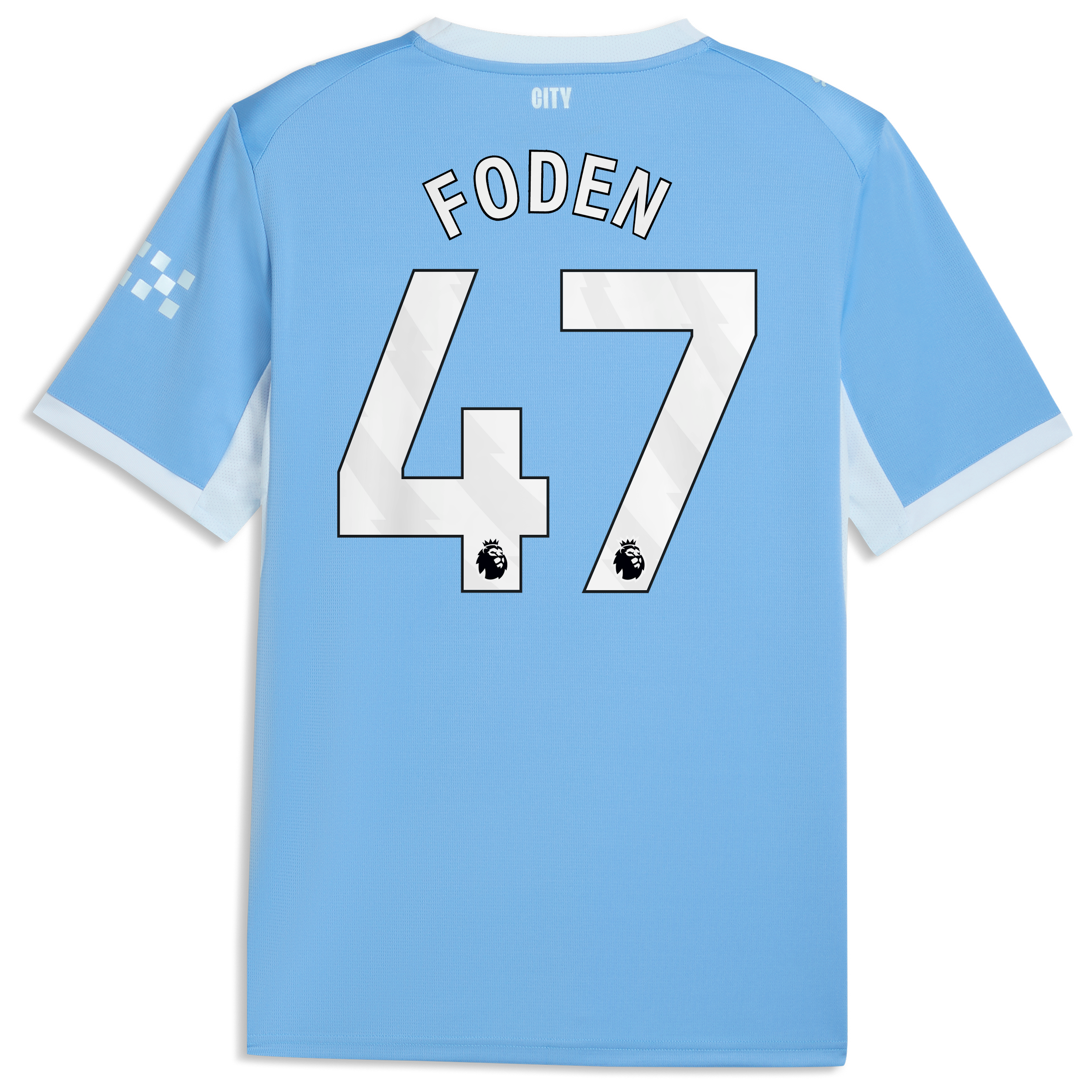 [ESK] Phil Foden #47 Manchester City 2026/27 Home Replica Jersey - Light Blue