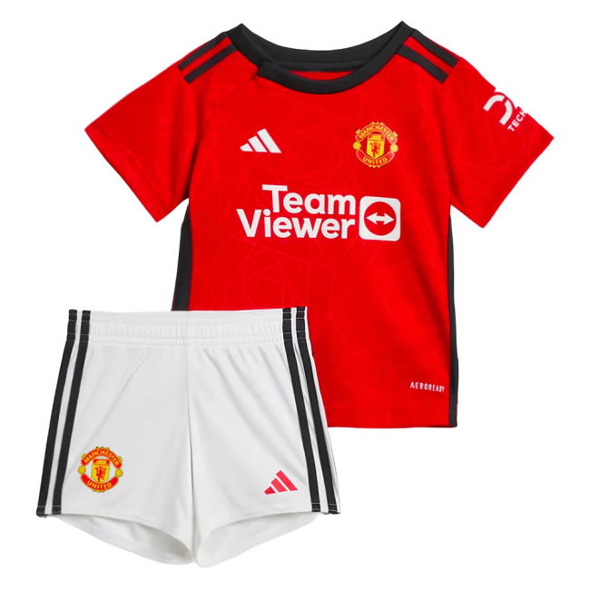 2023-2024 Man Utd Official Home - Retro Player Version - Perfect Fit