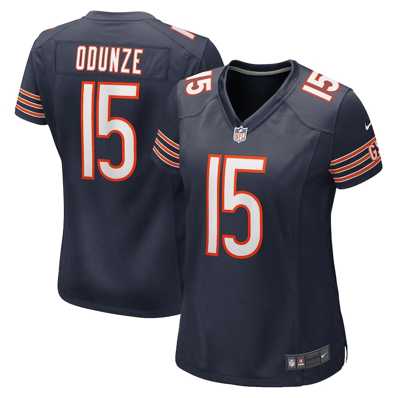 None Rome Odunze Chicago Bears Retro Game Jersey Game Day Wear