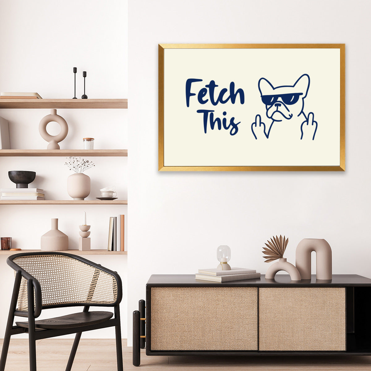 - Durable Framed Poster • Wall Decoration For Dog Lovers | Comfy Fit