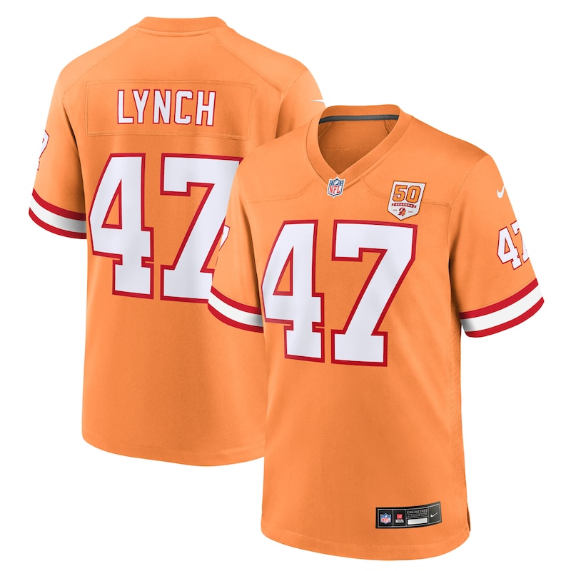 None John Lynch TB Buccaneers Modern Genuine Jersey Football Apparel