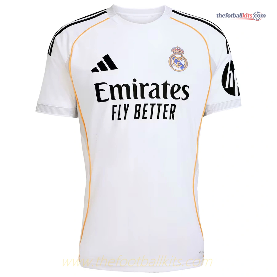 Real Madrid Home Soccer Football Shirt 2025-2026 Collection
