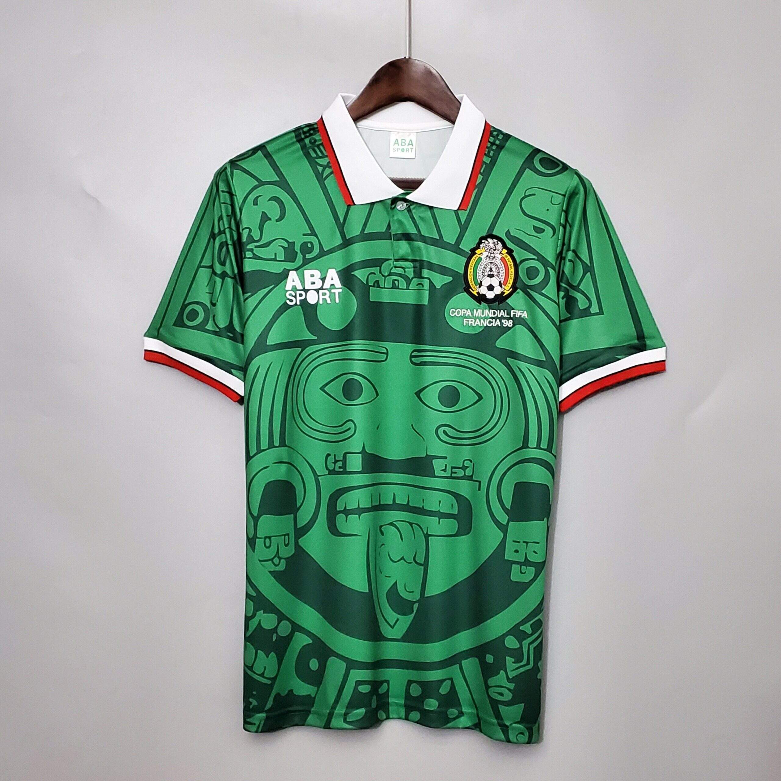 Cheap 1998 Mexico home retro kit