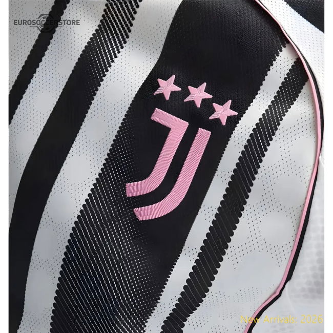 Juventus Home Kit 2025-2026 Match Version Jersey For Days