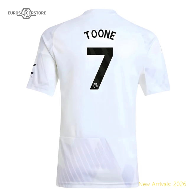 2025-2026 Man Utd Away Soccer Shirt (Kids) (Toone 7) In Multiple