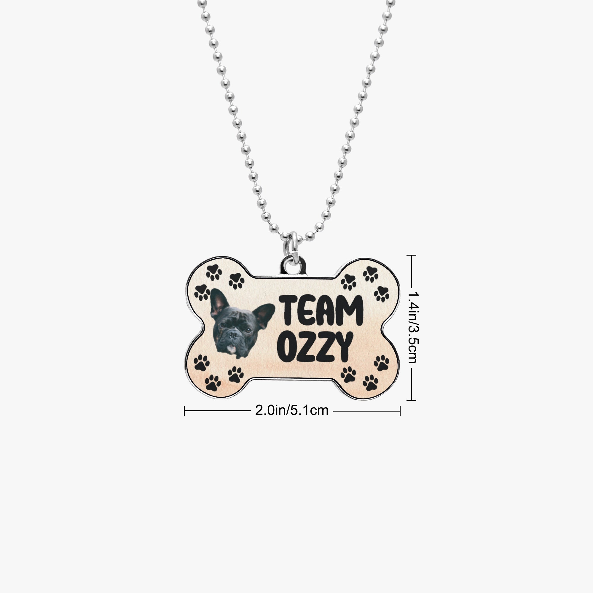 French Bulldog Team Necklace For Frenchie Moms Comfy Pet Product