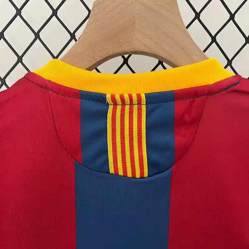 2010-2011 Kids Barcelona Jersey retro kit