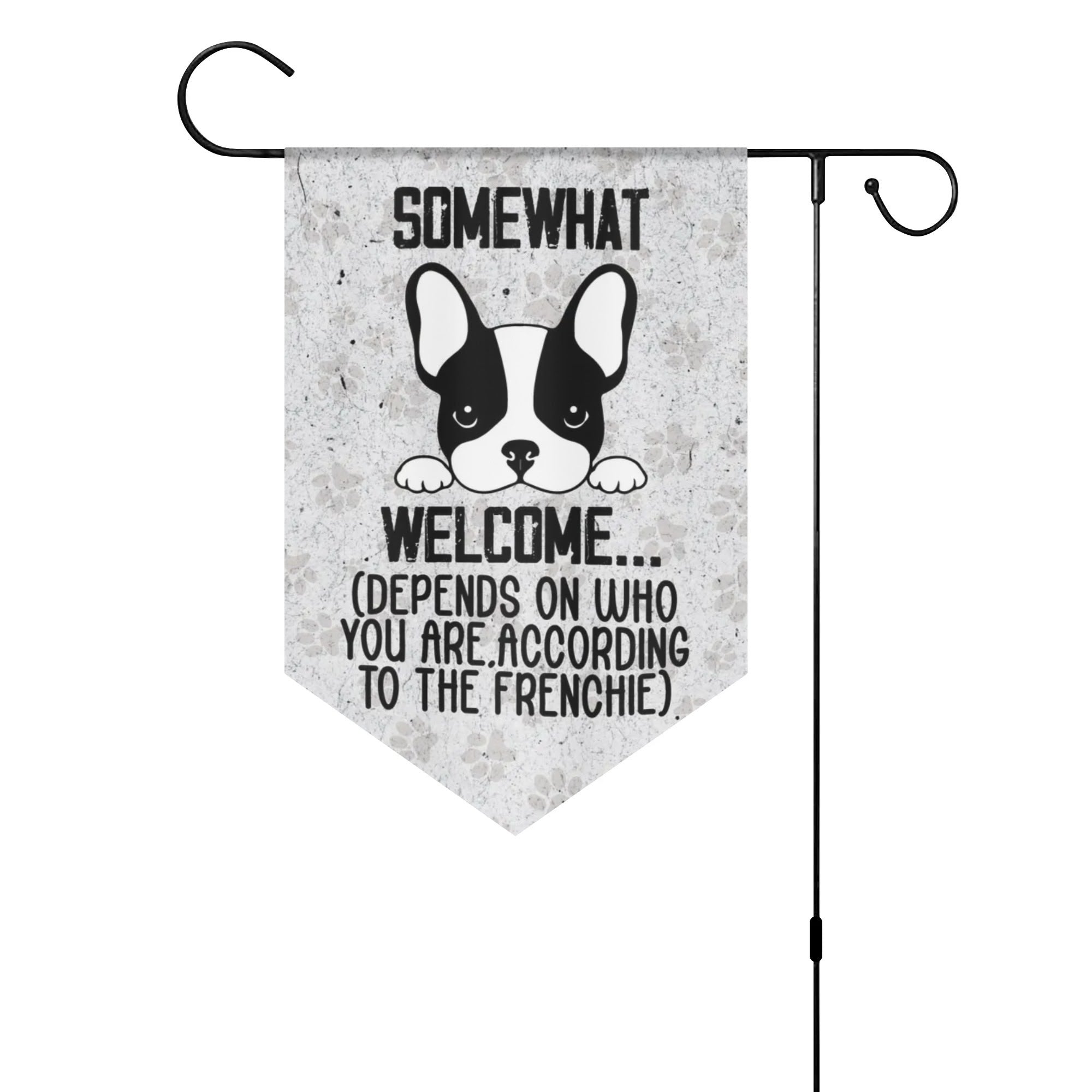Breed-specific Brie - Non-slip Garden Flag Banner Outdoor Use