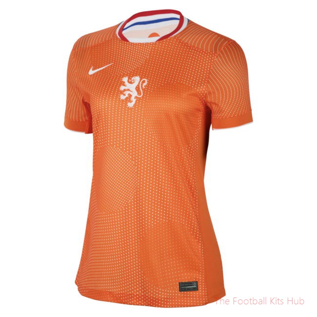 2025-2026 Netherlands Womens Team Home Shirt (Ladies)