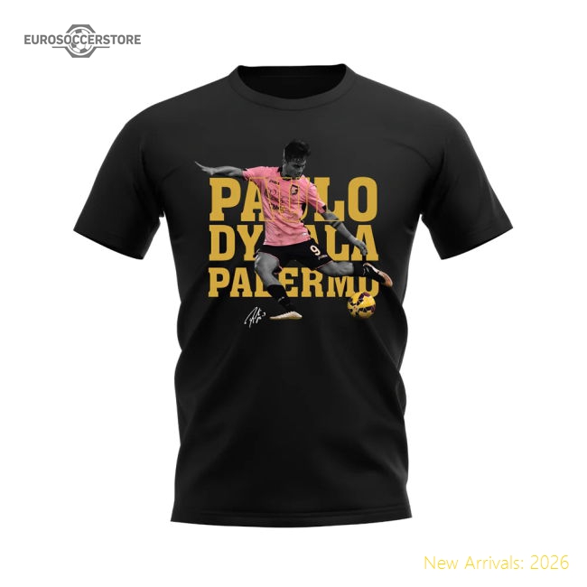 First-class Paulo Dybala Palermo Fc Player Tee (black) - Supporter Edition