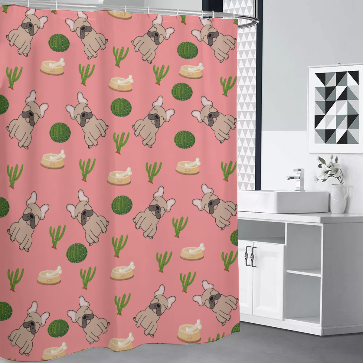 Lifestyle-Driven Cozy Harley - Shower Curtains for Everyday Wear
