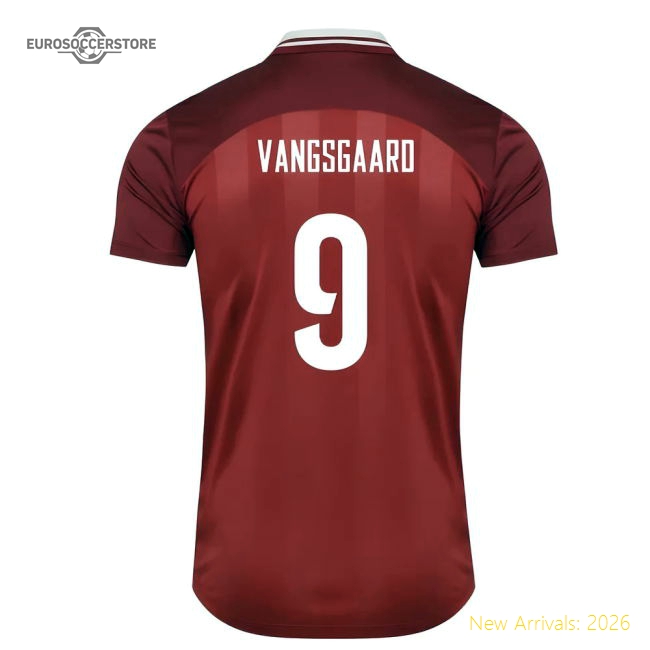 Denmark 2025-2026 Home Shirt - Top Quick-dry Modern Modern