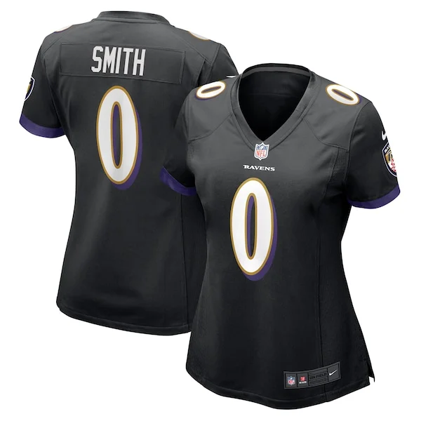 Baltimore Ravens Game NFL Jersey - Black | Premium Football Apparel