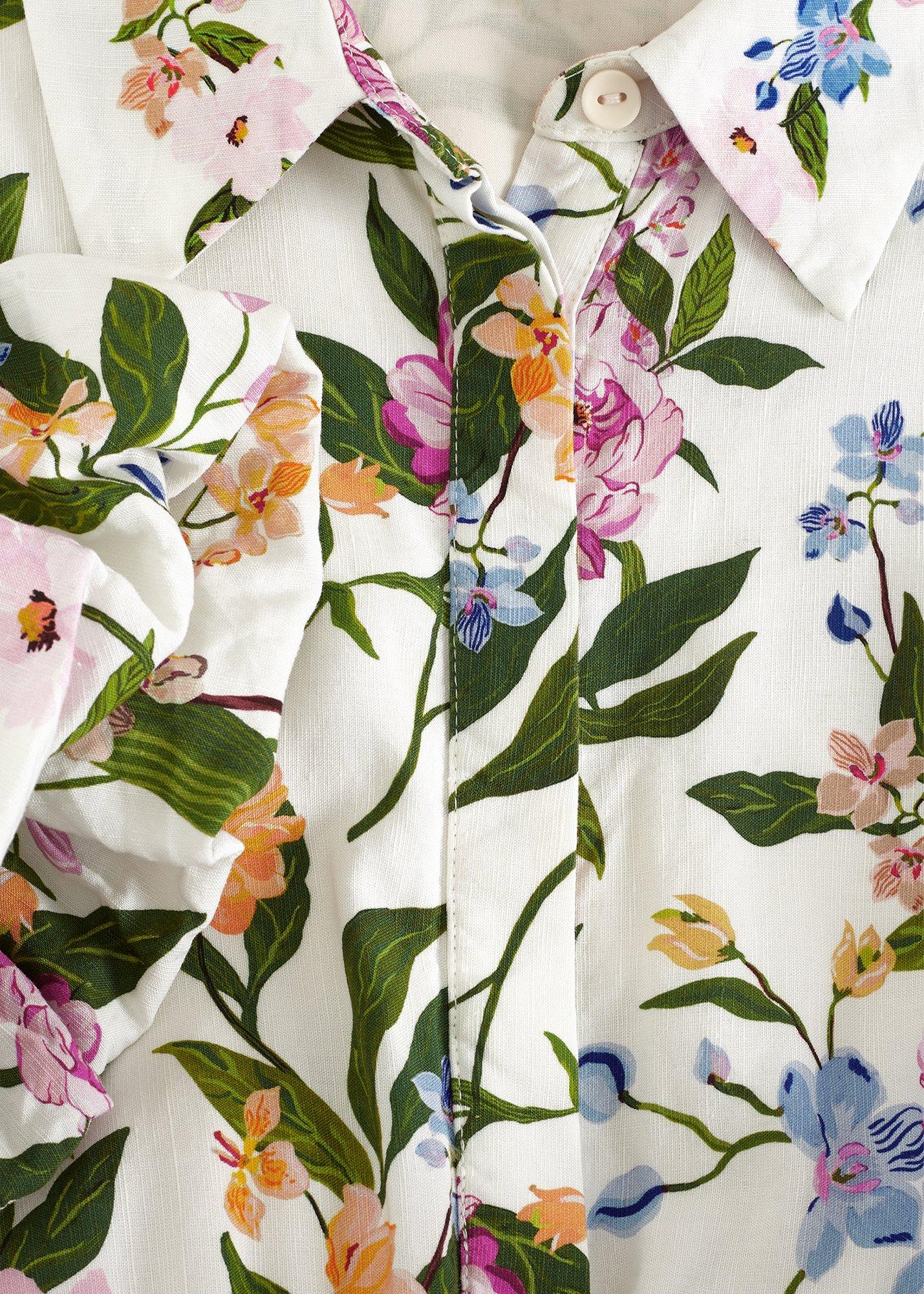 Petite Camilla Floral Tie Waist Jumpsuit