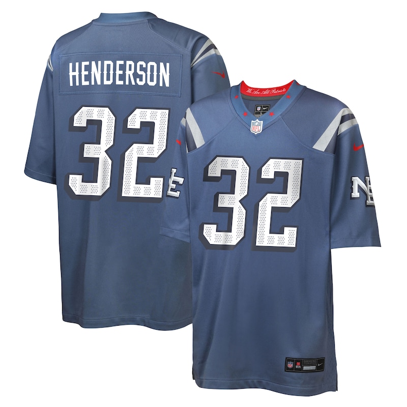 None TreVeyon Henderson New England Patriots Great Value Game-Day E...