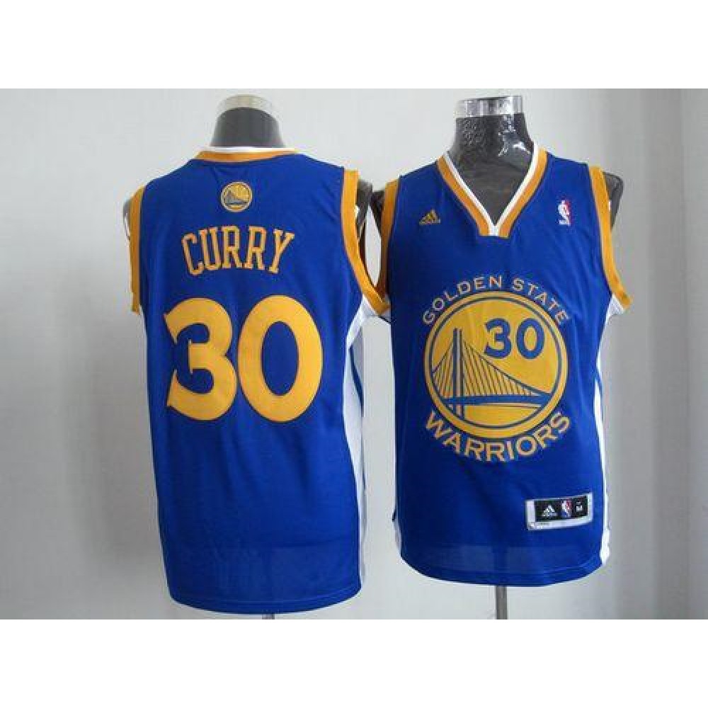 Stephen Curry30 Blue Jersey - Fan Favorite