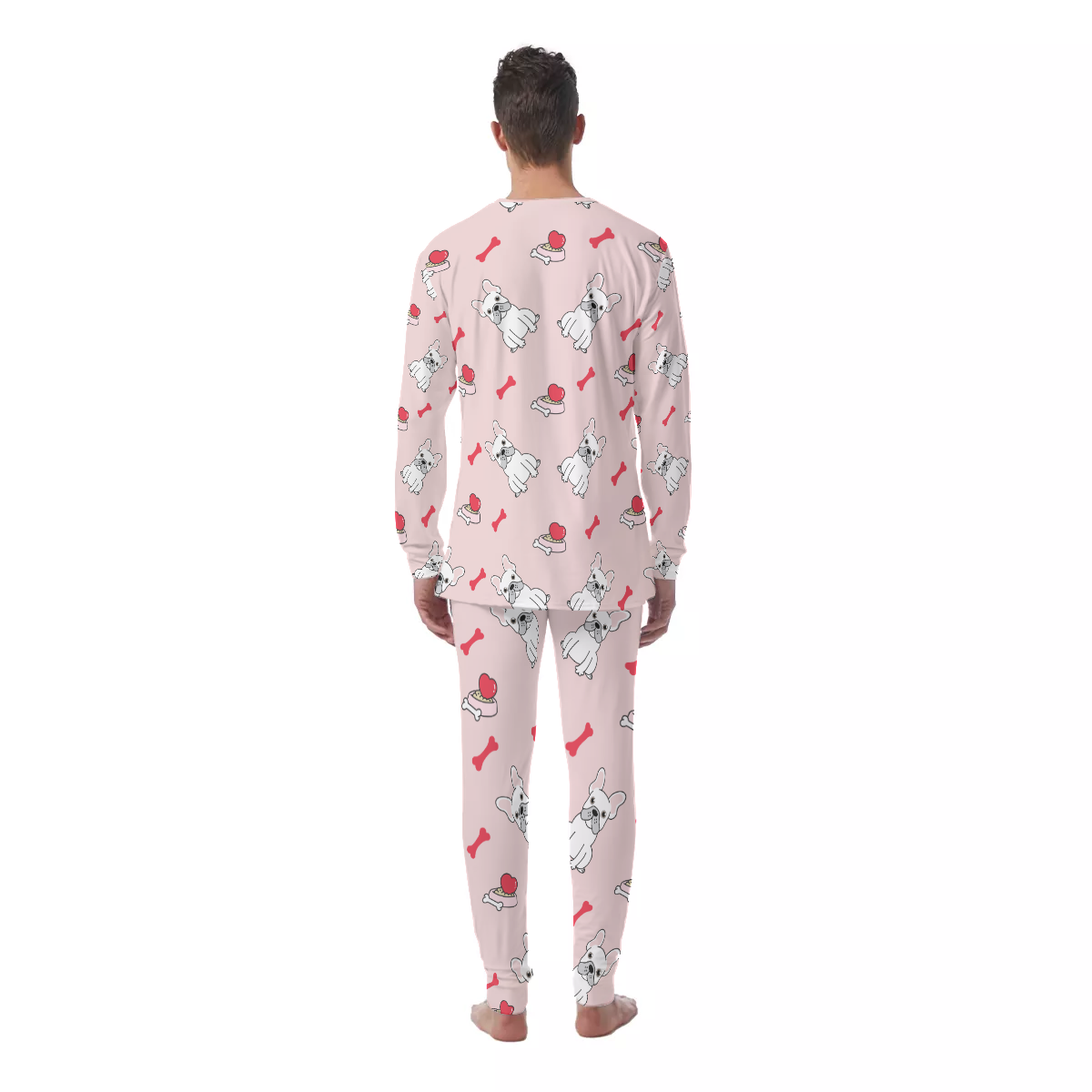 Street-Ready Stylish Romeo - Men's Pajamas for Dog Owners Premium