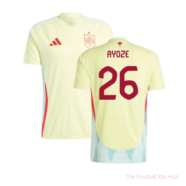 [JED] 2024/25 Spain Away Shirt (Ayoze 26)