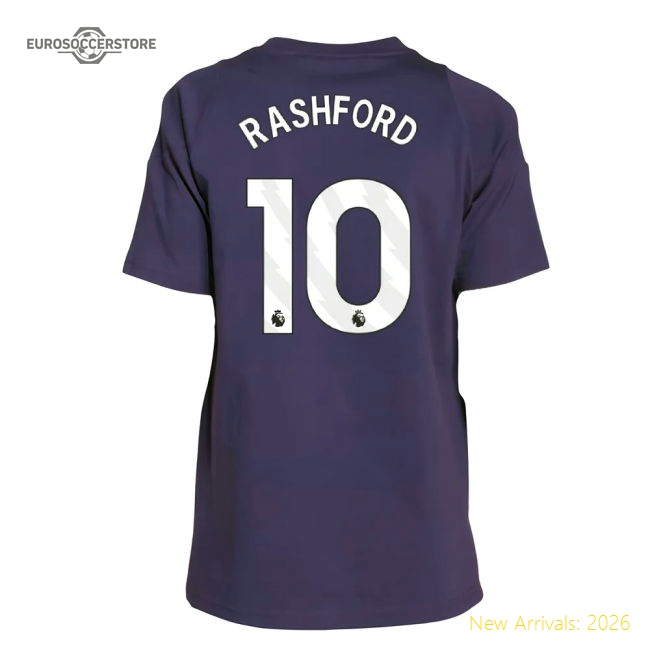 Premium Man Utd Kids Jersey Rashford 2025-2026 Kids-safe Technology