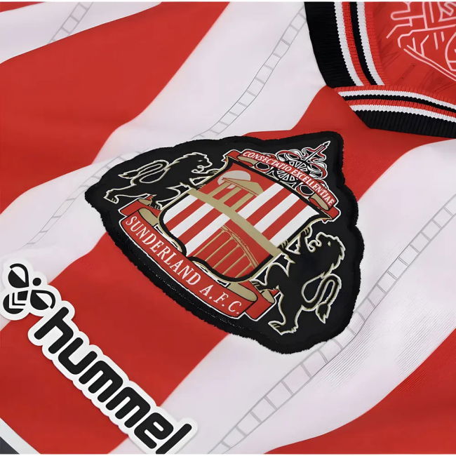 Sunderland Official 2025-2026 Sunderland Home Shirt Comfortable Wear
