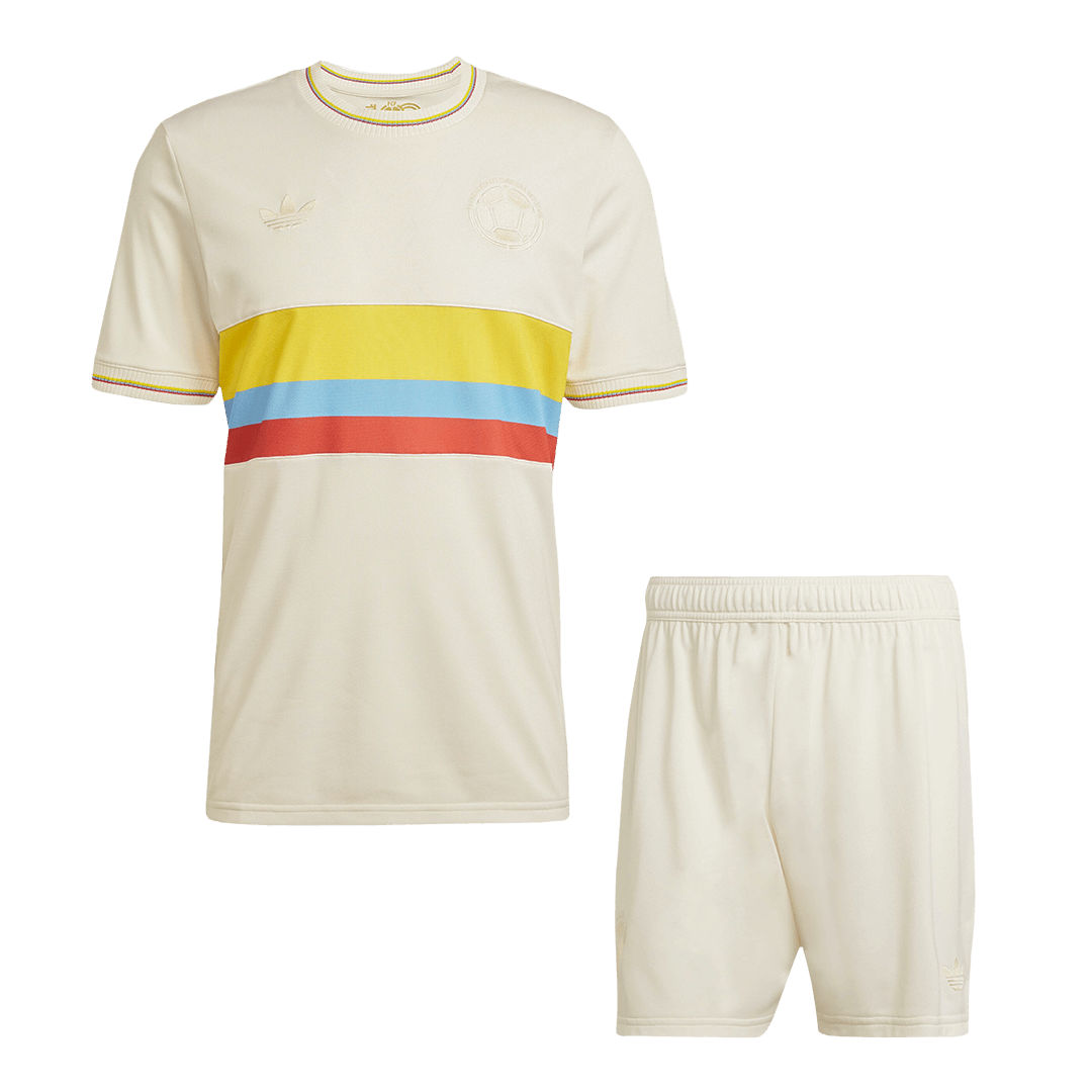 Colombia Soccer Jersey Kit(Jersey+Shorts) 2024 - 100th AnniversaryAuth