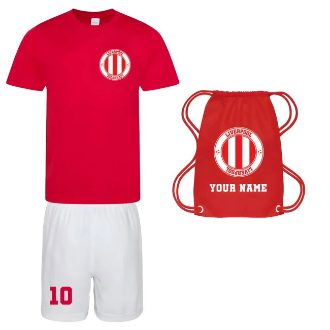 Chic Liverpool Personalised Liverpool Training Kit Package for Matc...