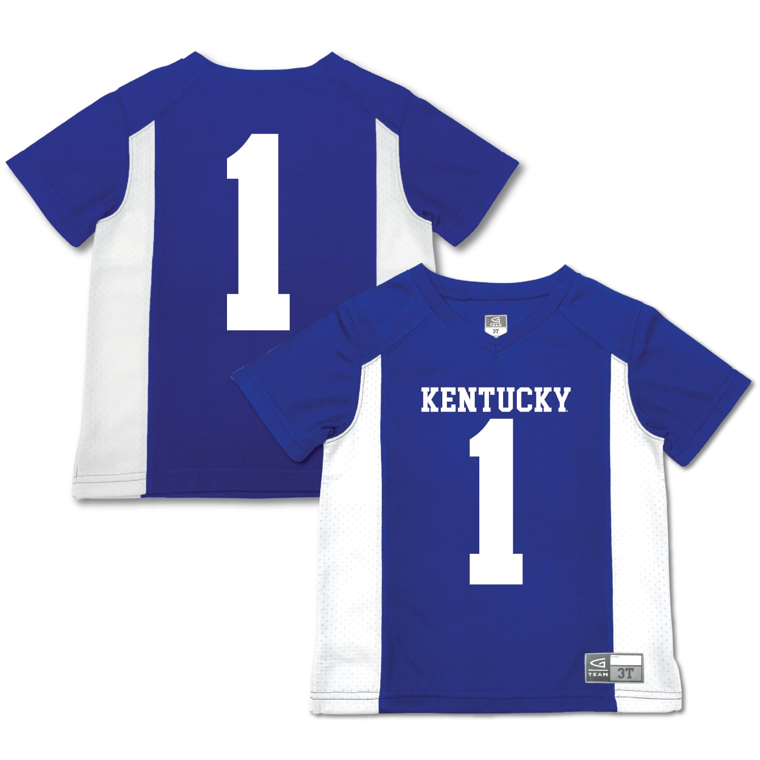 [NJP] Kentucky Wildcats Garb Toddler Football Jersey - Royal